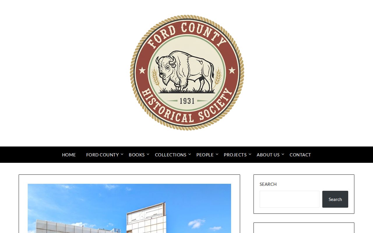 Ford County Legacy Center historical research page