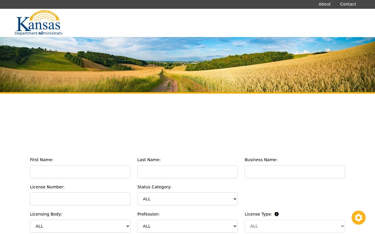 Kansas professional license verification search for a Dodge City resident lookup